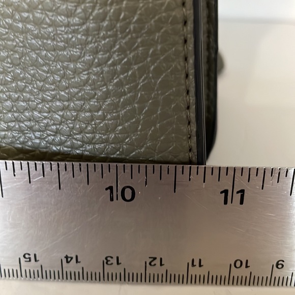 Steve Madden very Dark Gray Green Handbag Crossbody Hand straps Snap Zip Closure - Picture 8 of 10